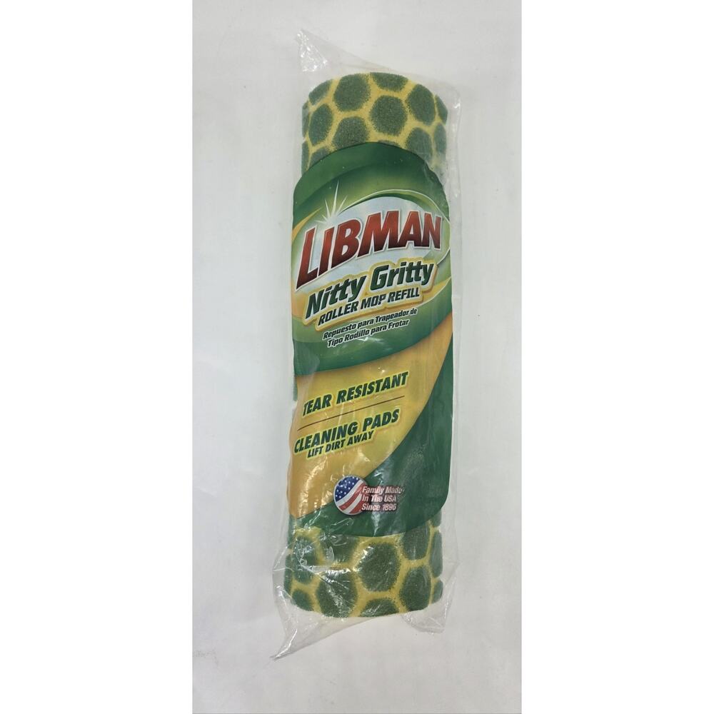 Libman Nitty Gritty Roller Mop Refill # 02011‎ NEW
